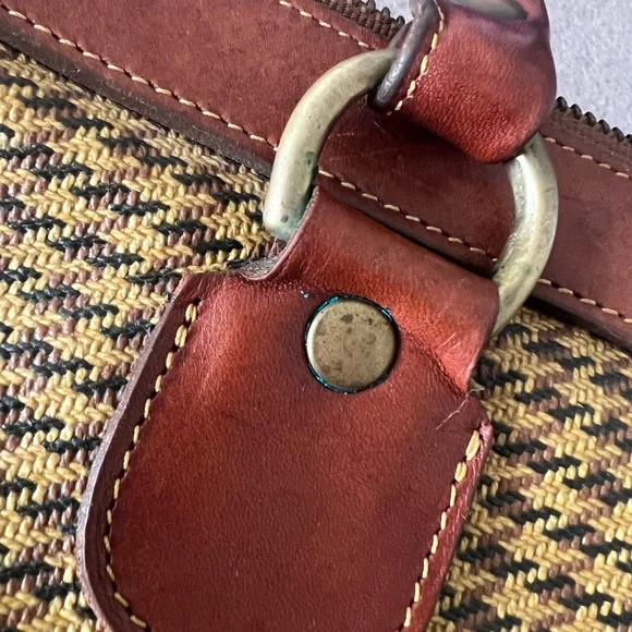 Ghurka Brown Leather Handbag. READ DESCRIPTION - Picture 5 of 11